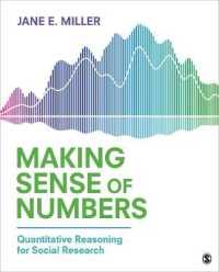 数字を理解する：社会調査のための計量的推論<br>Making Sense of Numbers : Quantitative Reasoning for Social Research