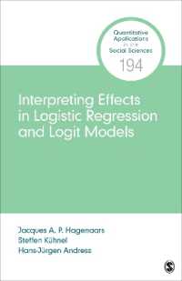 Interpreting and Comparing Effects in Logistic, Probit, and Logit Regression (Quantitative Applications in the Social Sciences)