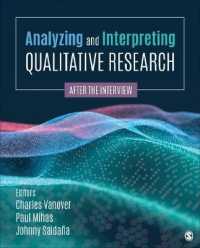 Analyzing and Interpreting Qualitative Research : After the Interview