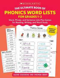 The Ultimate Book of Phonics Word Lists: Grades 1-2 : Games & Word Lists for Reading, Writing, and Word Study