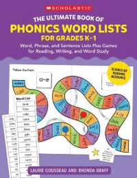 The Ultimate Book of Phonics Word Lists: Grades K-1 : Games & Word Lists for Reading, Writing, and Word Study