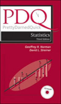『論文が読める！早わかり統計学 　臨床研究デ－タを理解するためのエッセンス』（原書）<br>Pdq Statistics （3 PAP/CDR）