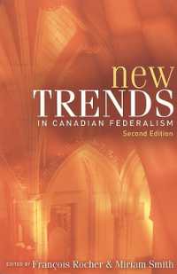 New Trends in Canadian Federalism （2ND）