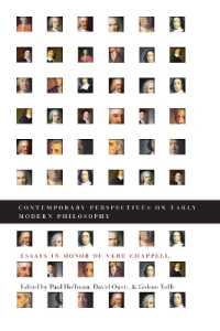 Contemporary Perspectives on Early Modern Philosophy : Essays in Honor of Vere Chappell