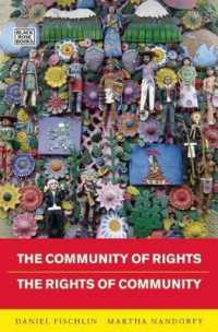 Community of Rights -- Paperback / softback