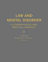 Law and Mental Disorder : A Comprehensive and Practical Approach
