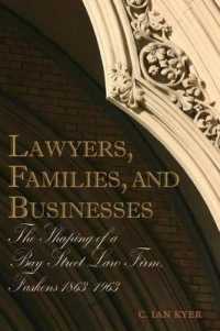 Lawyers, Families, and Businesses : The Shaping of a Bay Street Law Firm, Faskens 1863-1963
