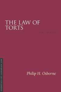 The Law of Torts, 6/e (Essentials of Canadian Law) （6TH）