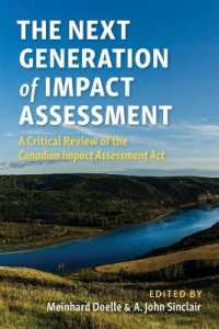 The Next Generation of Impact Assessment : A Critical Review of the Canadian Impact Assessment Act