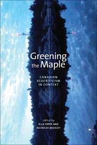Greening the Maple : Canadian Ecocriticism in Context