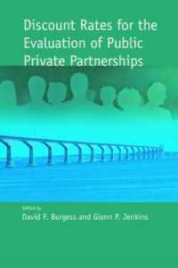 Discount Rates for the Evaluation of Public Private Partnerships (Queen's Policy Studies Series)