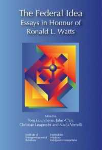 The Federal Idea : Essays in Honour of Ronald L. Watts (Queen's Policy Studies Series)