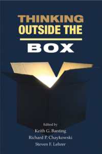 Thinking Outside the Box : Innovation in Policy Ideas (Queen's Policy Studies Series)