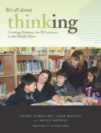 Creating Pathways for All Learners in the Middle Years (It's All about Thinking)
