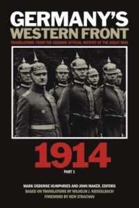 Germany's Western Front: 1914 : Translations from the German Official History of the Great War, Part 1
