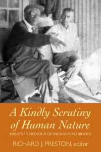 A Kindly Scrutiny of Human Nature : Essays in Honour of Richard Slobodin