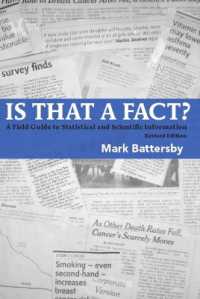 Is That a Fact? : A Field Guide to Statistical and Scientific Information