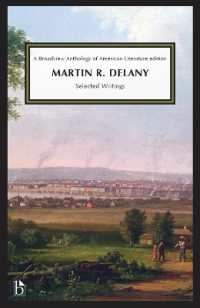 Martin R. Delany : Selected Writings