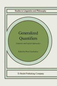 Generalized Quantifiers : Linguistic and Logical Approaches (Studies in Linguistics and Philosophy)