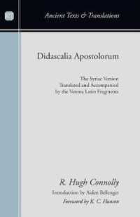 Didascalia Apostolorum (Ancient Texts and Translations)