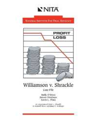 Williamson V. Shrackle : Case File (Nita)