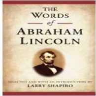 The Words of Abraham Lincoln (Newmarket Words of Series)