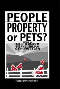 People, Property, or Pets? (New Directions in the Human-animal Bond)