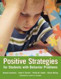 Positive Strategies for Students with Behavior Problems : Developing Individualized Supports in Schools