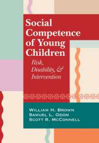 Social Competence of Young Children : Risk, Disability, and Intervention