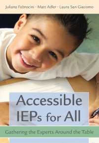 Accessible Ieps for All : Gathering the Experts around the Table （DVD）