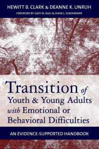 Transition of Youth and Young Adults with Emotional or Behavioral Difficulties : An Evidence-supported Handbook