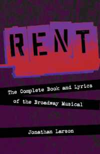 Rent : The Complete Book and Lyrics of the Broadway Musical (Applause Libretto Library)