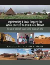 Implementing a Local Property Tax Where There Is - the Case of Commonly Owned Land in Rural South Africa