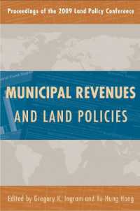 Municipal Revenues and Land Policies