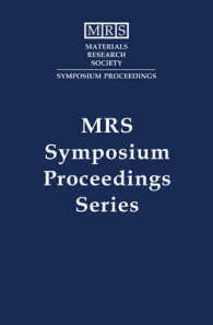 Solid State Ionics III : Symposium Held November 30-December 4, 1992, Boston, Massachusetts, U.S.A (Materials Research Society Symposium Proceedings)