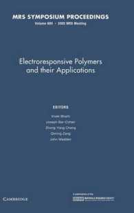 Electroresponsive Polymers and Their Applications (Mrs Proceedings)
