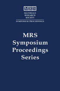 Materials Research at High Pressure (Mrs Proceedings)