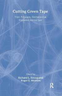 Cutting Green Tape : Pollutants, Environmental Regulation and the Law