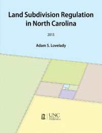 Land Subdivision Regulation in North Carolina