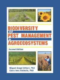 Biodiversity and Pest Management in Agroecosystems （2ND）