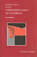 Introduction to the Thermodynamics of Materials （4TH）