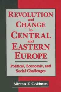 Revolution and Change in Central and Eastern Europe : Political, Economic and Social Challenges