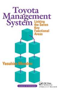 Toyota Management System : Linking the Seven Key Functional Areas