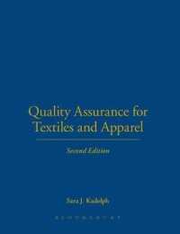 Quality Assurance for Textiles and Apparel 2nd Edition （2ND）