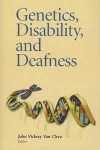 ろう者、遺伝学、障害<br>Genetics, Disability, and Deafness