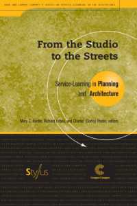 From the Studio to the Streets : Service-Learning in Planning and Architecture