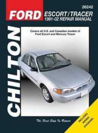 Ford Escort & Mercury Tracer 1991-2002 (Chilton's Total Car Care Repair Manuals)