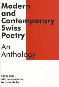 Modern and Contemporary Swiss Poetry : An Anthology (Swiss Literature)