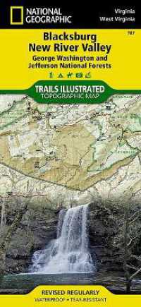 Blacksburg/new River Valley, Jefferson National Forest : Trails Illustrated Other Rec. Areas （2020th）