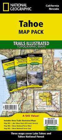 National Geographic Trails Illustrated Tahoe Map Pack (National Geographic: Trails Illustrated) （FOL MAP）